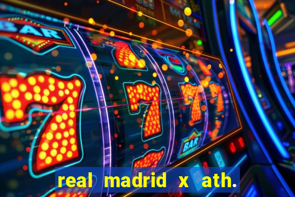 real madrid x ath. bilbao palpite